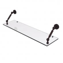 Allied Brass DT-1-30-ABZ - Dottingham Collection 30 Inch Floating Glass Shelf