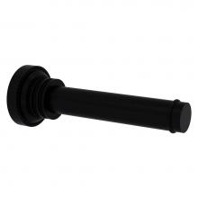 Allied Brass DT-24-1-BKM - Dottingham Collection Horizontal Reserve Roll Toilet Paper Holder - Matte Black