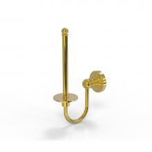 Allied Brass DT-24U-PB - Dottingham Collection Upright Toilet Tissue Holder