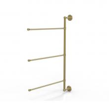 Allied Brass DT-27/3/16/28-SBR - Dottingham Collection 3 Swing Arm Vertical 28 Inch Towel Bar