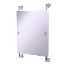Allied Brass DT-27-92-PC - Dottingham Collection Rectangular Frameless Rail Mounted Mirror