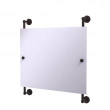 Allied Brass DT-27-93-VB - Dottingham Landscape Rectangular Frameless Rail Mounted Mirror