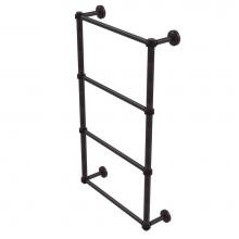 Allied Brass DT-28D-30-VB - Dottingham Collection 4 Tier 30 Inch Ladder Towel Bar with Dotted Detail