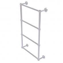 Allied Brass DT-28G-30-SCH - Dottingham Collection 4 Tier 30 Inch Ladder Towel Bar with Groovy Detail