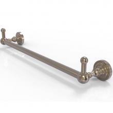 Allied Brass DT-41-30-PEG-PEW - Dottingham Collection 30 Inch Towel Bar with Integrated Hooks