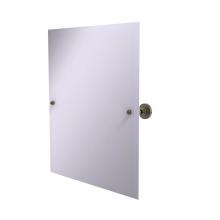 Allied Brass DT-92-ABR - Frameless Rectangular Tilt Mirror with Beveled Edge