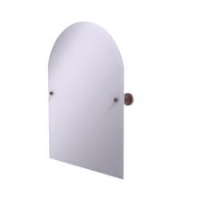 Allied Brass DT-94-CA - Frameless Arched Top Tilt Mirror with Beveled Edge