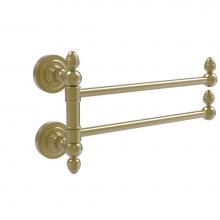 Allied Brass DT-GTB-2-SBR - Dottingham Collection 2 Swing Arm Towel Rail