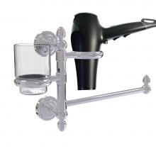 Allied Brass DT-GTBD-1-PC - Dottingham Collection Hair Dryer Holder and Organizer