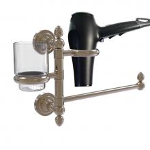 Allied Brass DT-GTBD-1-PEW - Dottingham Collection Hair Dryer Holder and Organizer
