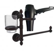 Allied Brass DT-GTBD-1-VB - Dottingham Collection Hair Dryer Holder and Organizer