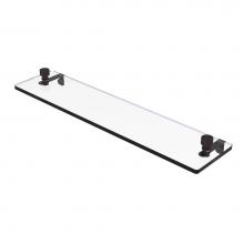 Allied Brass FT-1/22-ABZ - Foxtrot 22 Inch Glass Vanity Shelf with Beveled Edges