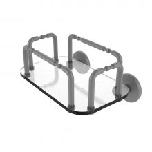 Allied Brass GT-2-1000-GYM - Skyline Wall Mounted Guest Towel Holder