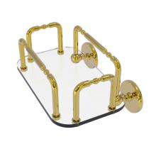 Allied Brass GT-2-1000-PB - Skyline Wall Mounted Guest Towel Holder