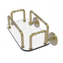 Allied Brass GT-2-1000-SBR - Skyline Wall Mounted Guest Towel Holder