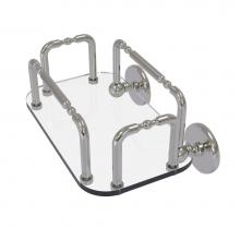 Allied Brass GT-2-1000-SN - Skyline Wall Mounted Guest Towel Holder