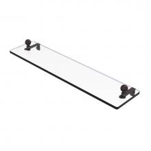Allied Brass MA-1/22-VB - Mambo 22 Inch Glass Vanity Shelf with Beveled Edges