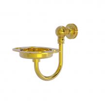 Allied Brass MA-26-PB - Mambo Collection Tumbler and Toothbrush Holder