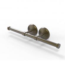Allied Brass MC-24-2-ABR - Monte Carlo Collection Double Roll Toilet Tissue Holder