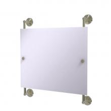 Allied Brass MC-27-93-PNI - Monte Carlo Landscape Rectangular Frameless Rail Mounted Mirror