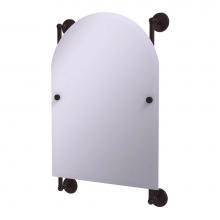 Allied Brass MC-27-94-ABZ - Monte Carlo Arched Top Frameless Rail Mounted Mirror