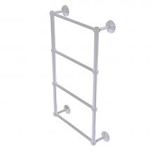 Allied Brass MC-28D-30-SCH - Monte Carlo Collection 4 Tier 30 Inch Ladder Towel Bar with Dotted Detail