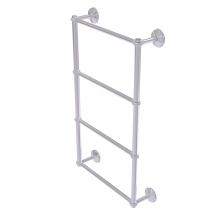 Allied Brass MC-28T-24-SCH - Monte Carlo Collection 4 Tier 24 Inch Ladder Towel Bar with Twisted Detail