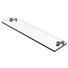 Allied Brass MT-1-22-ABR - Montero Collection 22 Inch Glass Vanity Shelf with Beveled Edges