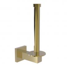 Allied Brass MT-24U-UNL - Montero Collection Upright Toilet Tissue Holder and Reserve Roll Holder