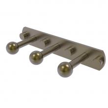 Allied Brass P1000-20-3-ABR - Prestige Skyline Collection 3 Position Multi Peg