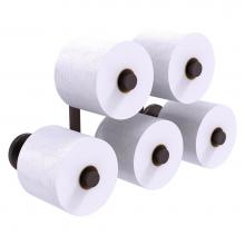 Allied Brass P1000-24-5-ABZ - Prestige Skyline Collection 5 Roll Reserve Roll Toilet Paper Holder - Antique Bronze