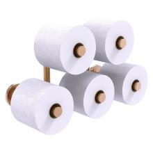 Allied Brass P1000-24-5-BBR - Prestige Skyline Collection 5 Roll Reserve Roll Toilet Paper Holder - Brushed Bronze