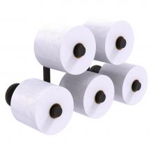 Allied Brass P1000-24-5-ORB - Prestige Skyline Collection 5 Roll Reserve Roll Toilet Paper Holder - Oil Rubbed Bronze