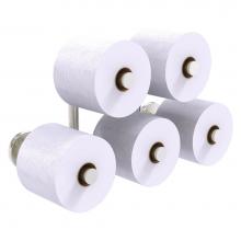 Allied Brass P1000-24-5-SN - Prestige Skyline Collection 5 Roll Reserve Roll Toilet Paper Holder - Satin Nickel