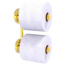 Allied Brass P1000-24-RR-2-PB - Prestige Skyline Collection 2 Roll Reserve Roll Toilet Paper Holder - Polished Brass