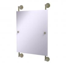 Allied Brass P1000-27-92-PNI - Prestige Skyline Collection Rectangular Frameless Rail Mounted Mirror