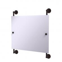 Allied Brass P1000-27-93-VB - Prestige Skyline Landscape Rectangular Frameless Rail Mounted Mirror