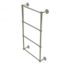 Allied Brass P1000-28T-36-PNI - Prestige Skyline Collection 4 Tier 36 Inch Ladder Towel Bar with Twisted Detail