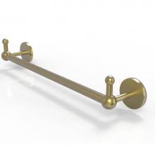 Allied Brass P1000-41-30-PEG-SBR - Prestige Skyline Collection 30 Inch Towel Bar with Integrated Hooks