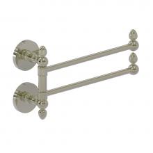 Allied Brass P1000-GTB-2-PNI - Prestige Skyline Collection 2 Swing Arm Towel Rail
