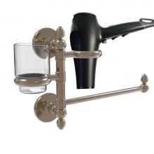 Allied Brass P1000-GTBD-1-PEW - Prestige Skyline Collection Hair Dryer Holder and Organizer