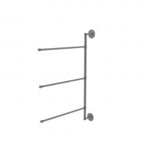 Allied Brass P1027/3/16/28-GYM - Prestige Skyline Collection 3 Swing Arm Vertical 28 Inch Towel Bar