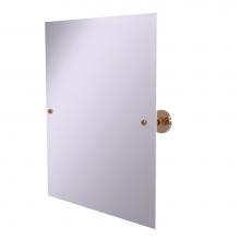 Allied Brass P1092-BBR - Prestige Skyline Collection Frameless Rectangular Tilt Mirror with Beveled Edge