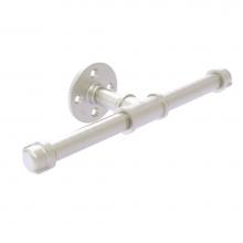 Allied Brass P-160-DTP-SN - Pipeline Collection Double Roll Toilet Paper Holder