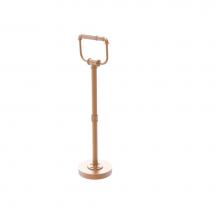 Allied Brass P-170-FSTP-BBR - Pipeline Collection Free Standing Toilet Tissue Stand