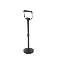 Allied Brass P-170-FSTP-BKM - Pipeline Collection Free Standing Toilet Tissue Stand