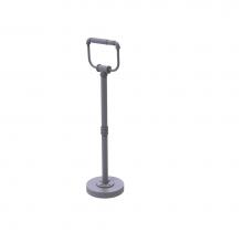 Allied Brass P-170-FSTP-GYM - Pipeline Collection Free Standing Toilet Tissue Stand