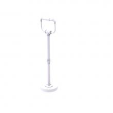 Allied Brass P-170-FSTP-WHM - Pipeline Collection Free Standing Toilet Tissue Stand