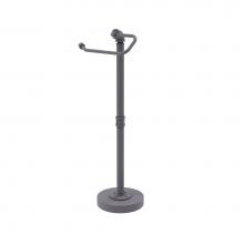 Allied Brass P-180-FSETP-GYM - Pipeline Collection Free Standing Euro Style Toilet Tissue Stand