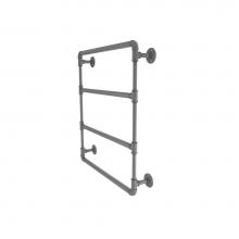 Allied Brass P-280-24-LTB-GYM - Pipeline Collection 24 Inch Wall Mounted Ladder Towel Bar